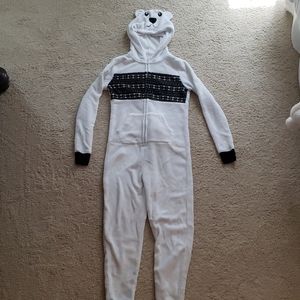 Polar bear onesie